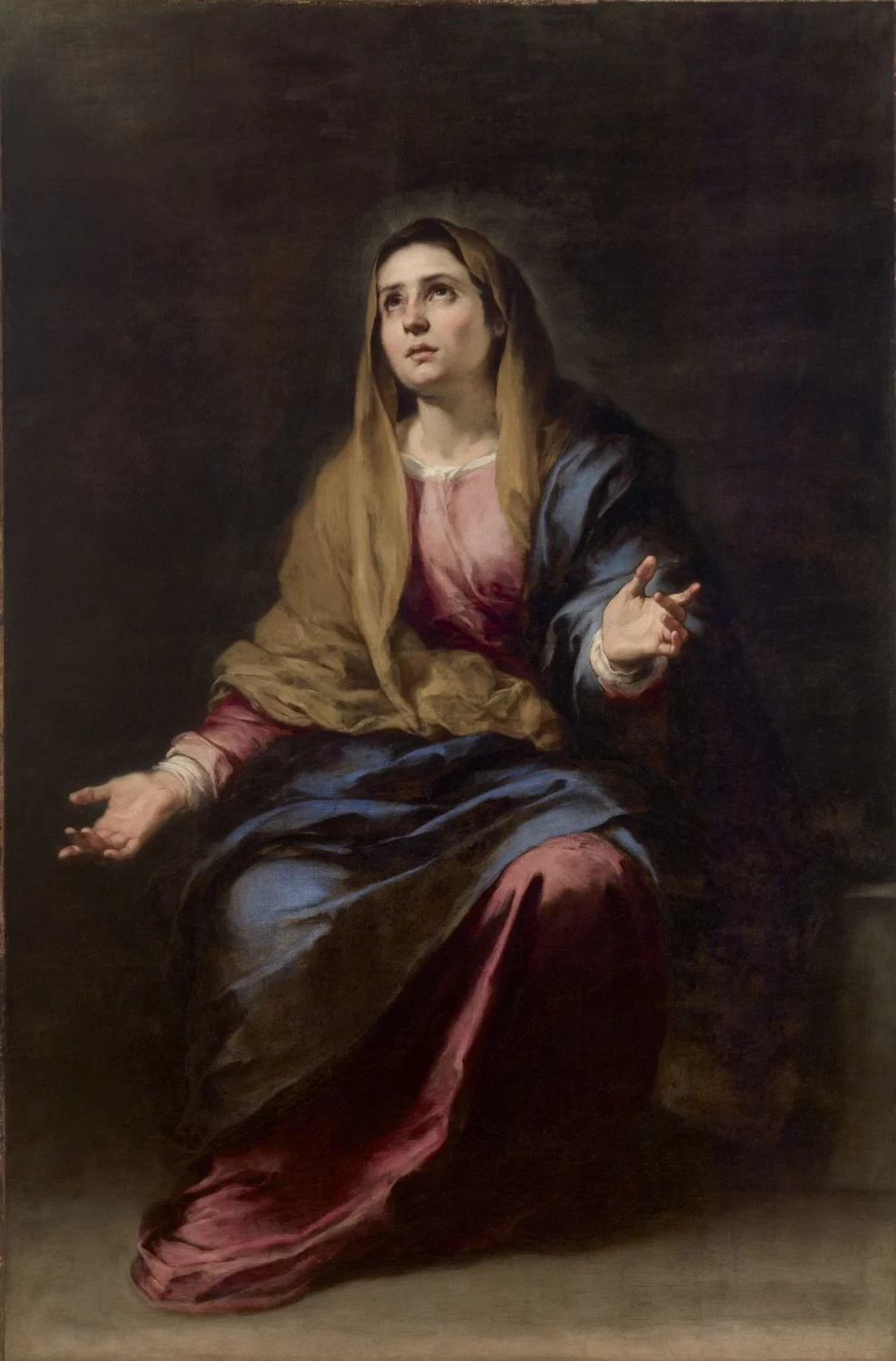 Bartolomé Esteban Murillo - 280, Madre dolorosa, Museum of Fine Arts of Seville